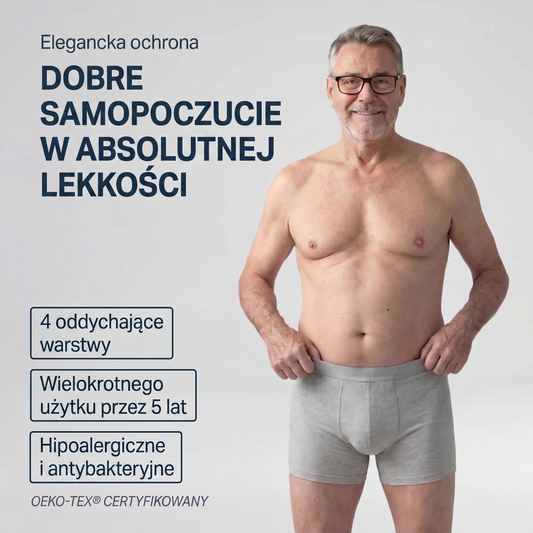 DRYMEX Bokserki Active — dyskretna ochrona, pełna swoboda